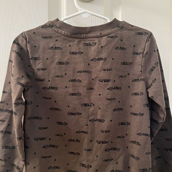 Ruggedbutts Vintage Race Car Crew Neck Sweatshirt Green Boys Size 4T - Picture 10 of 11